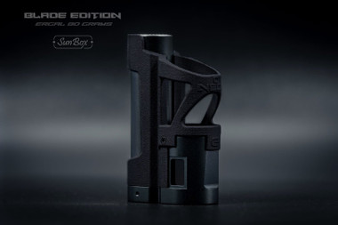 SunBox - Zero Nega 2 Blade Edition TOTAL BLACK, 18650, Aluminum 