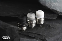 MISSION XV - Mission Tips V2 - Drift (Boro or dotAIO Thread Compatible). Black Teflon, Frosted PC, White Teflon
