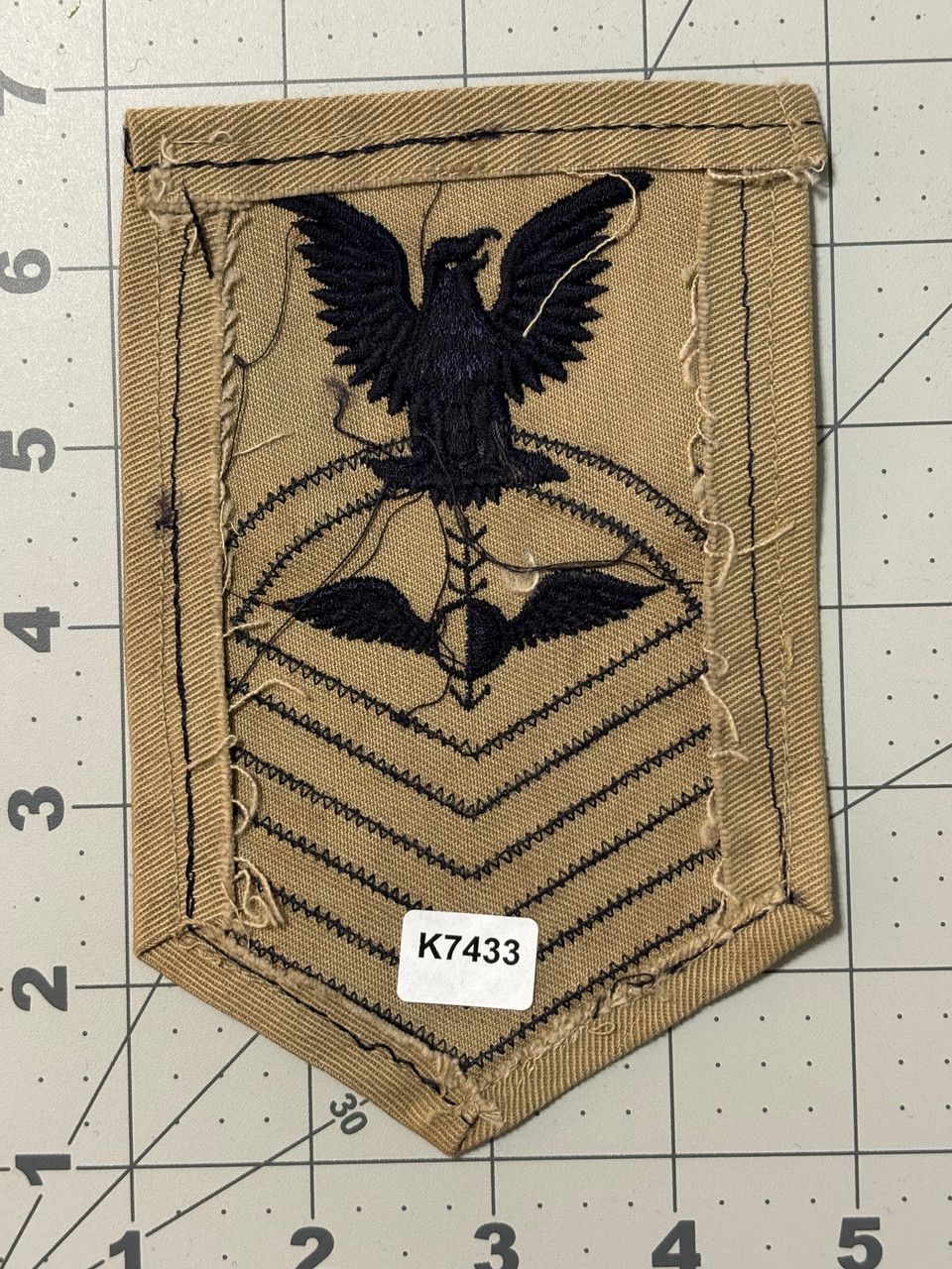 US Navy 3rd Class Petty Officer Musician Rate Patch Inv# W035