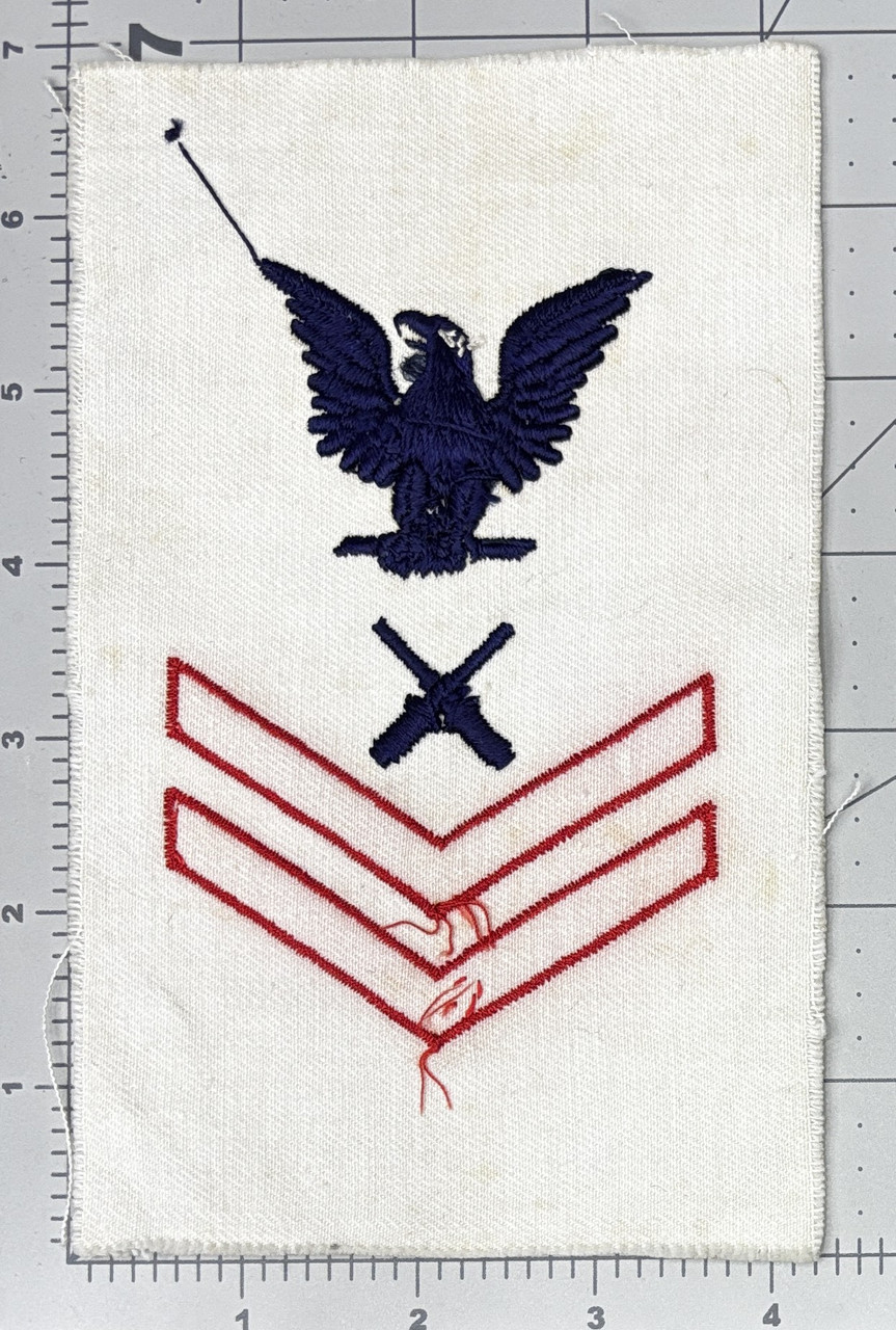 US Navy 3rd Class Petty Officer Musician Rate Patch Inv# W035