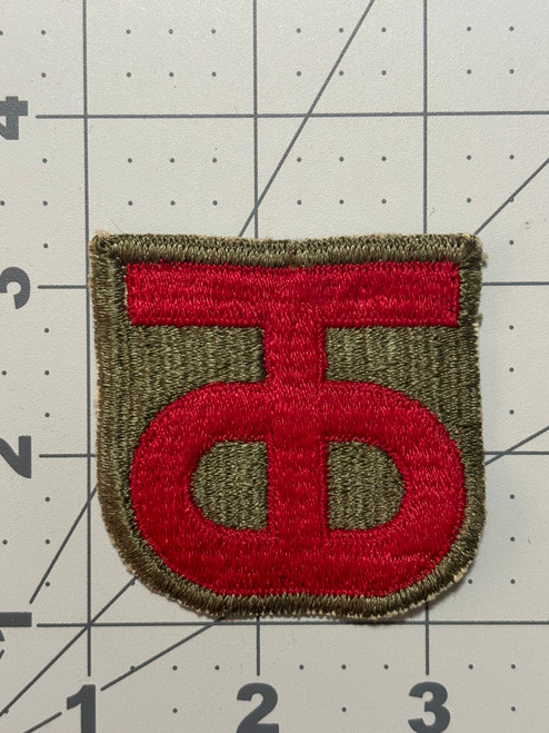 WW 2 US Army 90th Infantry Division Patch Inv# K5911