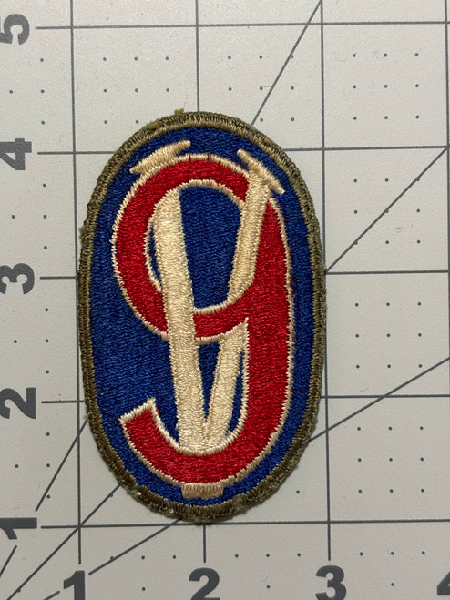 WW 2 US Army 95th Infantry Division OD Border Patch Inv# K6026