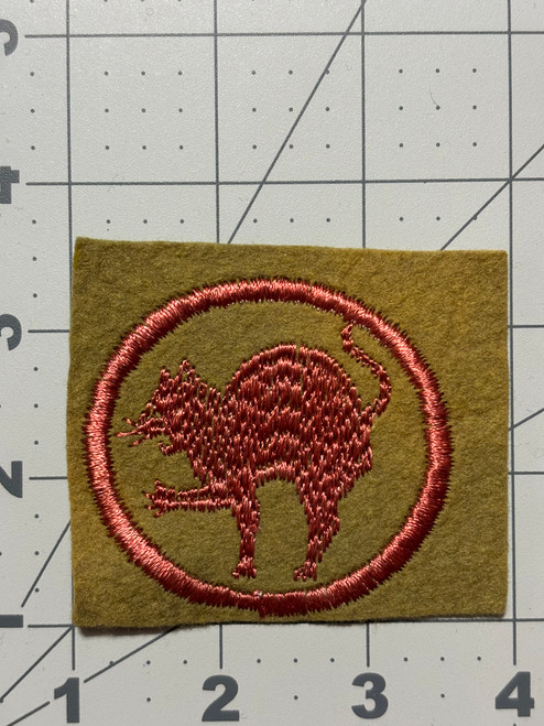 WW 1 US Army 81st Division 156th Field Artillery Brigade Patch Inv# K6626