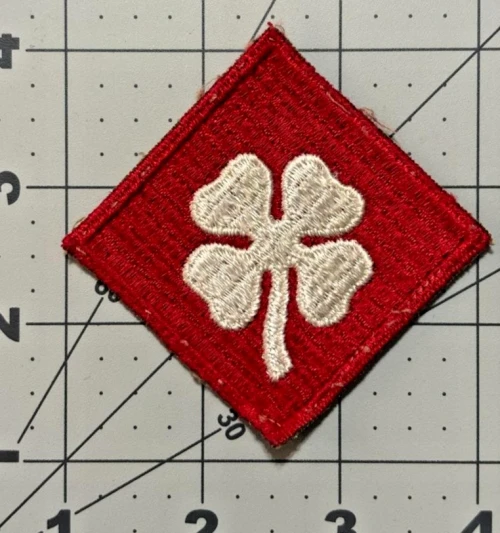Off Uniform WW 2 US Army 4th Army GEMSCO Patch Inv# K7077