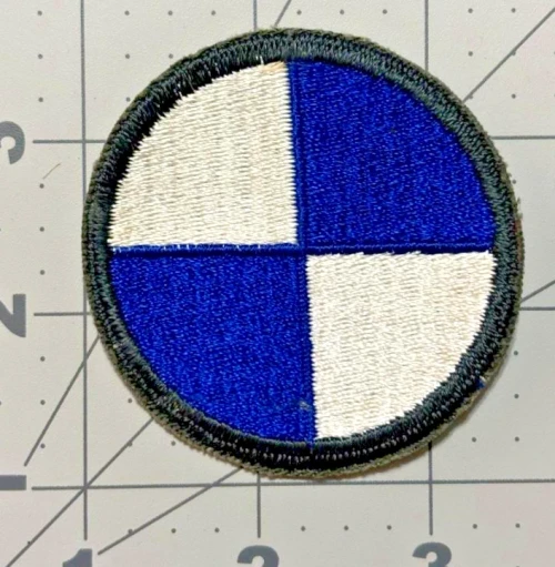 Cut Edge No Glow US Army 4th Corps AG Border Patch Inv# K7220