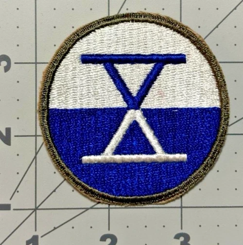 WW 2 US Army 10th Corps Patch Inv# K7329