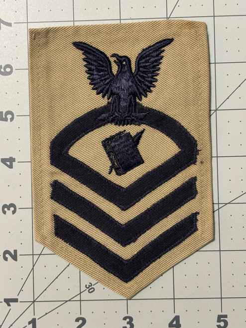 USN Personnelman Chief Petty Officer Rate Patch Inv# K7446