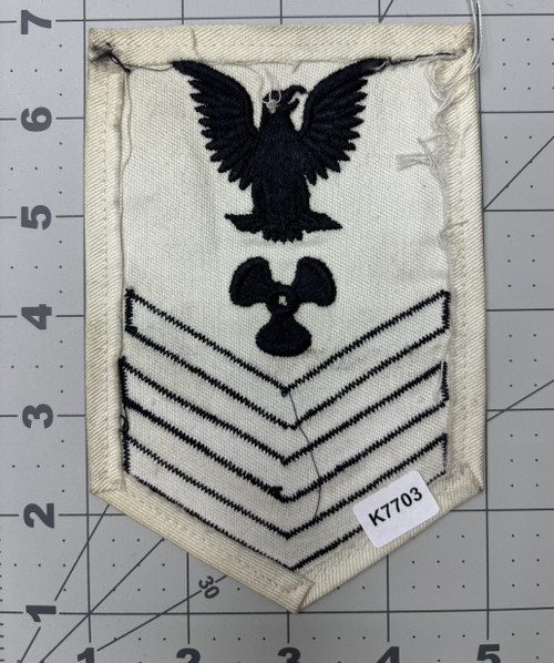 USN Machinist's Mate 1st Class Rate Patch Inv# K7703