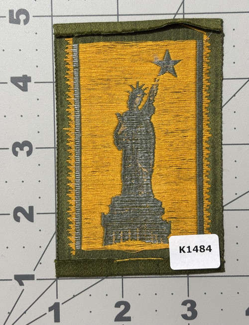WW 1 US Army 77th Division Liberty Loan Patch Inv# K1484