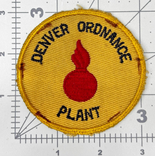 WW 2 Denver Ordnance Plant Patch Inv# K1867