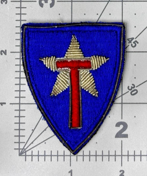 1943-1947 Texas State Guard Bullion Patch Inv# K2139
