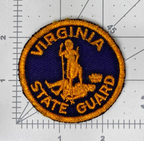 1943-1947 Virginia State Guard Twill Patch Inv# K2144