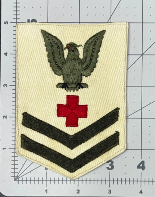 USMC Shipboard Marine Pharmacist's Mate Rate Patch Inv# K2159