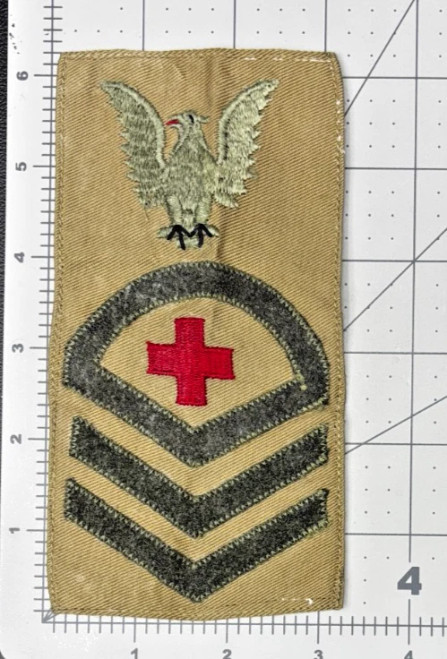 USMC Shipboard Marine Pharmacist's Mate Rate Patch Inv# K2165