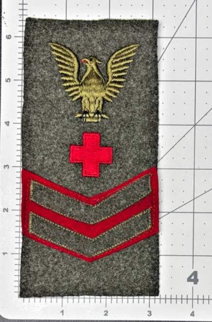 USMC Shipboard Marine Pharmacist's Mate Rate Patch Inv# K2168