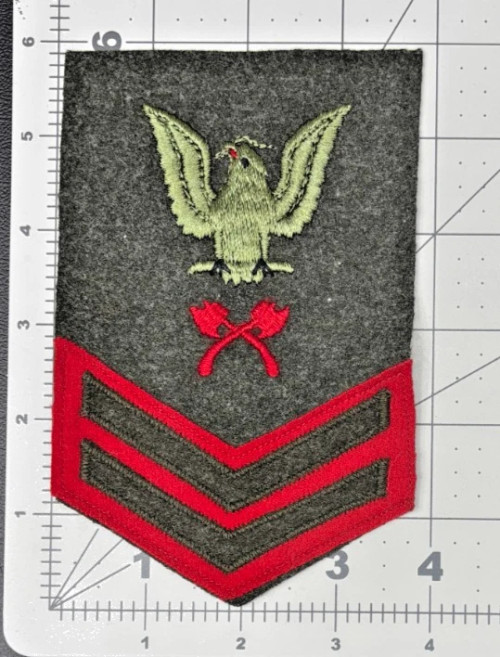 USMC Shipboard Marine Carpenter's Mate Rate Patch Inv# K2171
