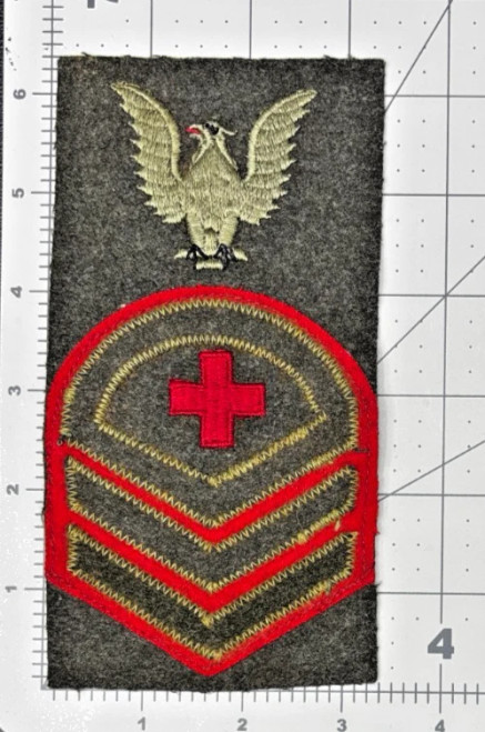 USMC Shipboard Marine Pharmacist's Mate Rate Patch Inv# K2190