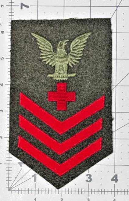 USMC Shipboard Marine Pharmacist's Mate Rate Patch Inv# K2191