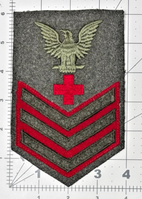 USMC Shipboard Marine Pharmacist's Mate Rate Patch Inv# K2192