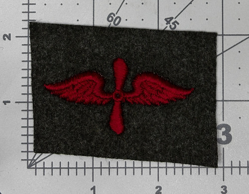 USMC Shipboard Marine Aviation Machinist's Mate Cuff Patch Inv# K2207