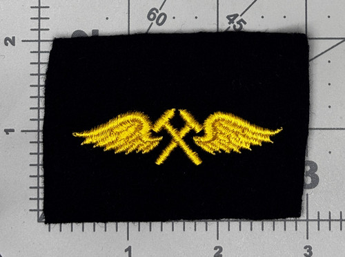 USMC Shipboard Marine Aviation Metalsmith Cuff Patch Inv# K2219