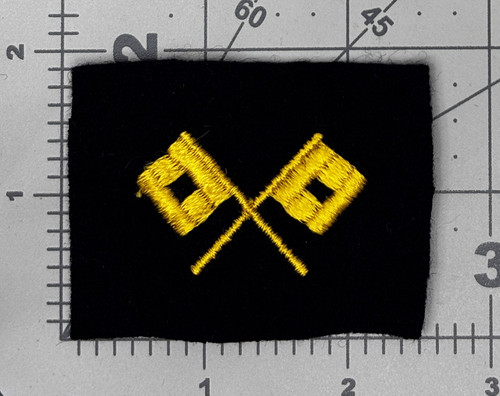 USMC Shipboard Marine Signalman Cuff Patch Inv# K2220