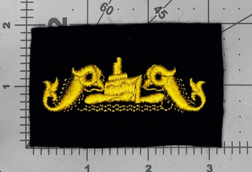 USMC Shipboard Marine Submarine Service Cuff Patch Inv# K2237