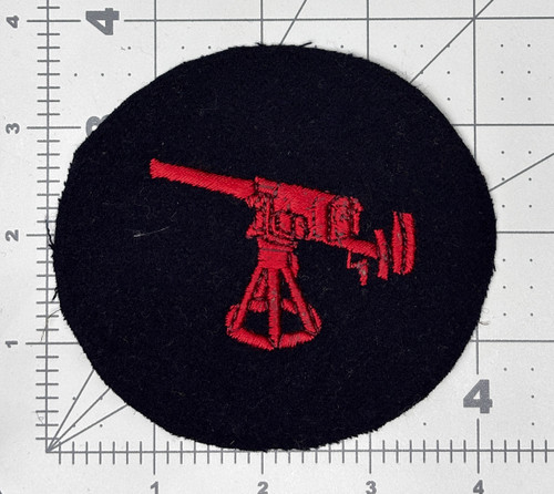 1890 to 1920 USN / USMC Deck Gunner Patch Inv# K2289