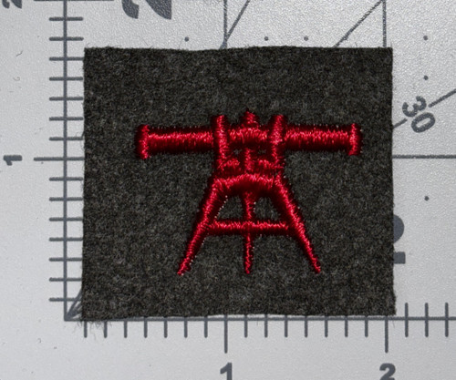 USMC Shipboard Marine Fire Controlman Cuff Patch Inv# K2297