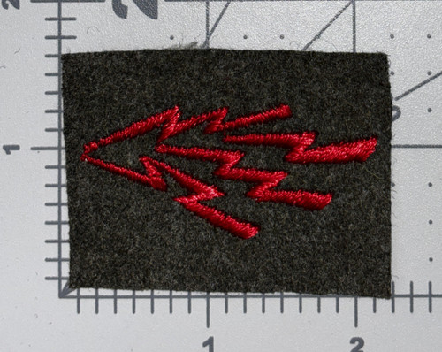 USMC Shipboard Marine Radioman Cuff Patch Inv# K2312