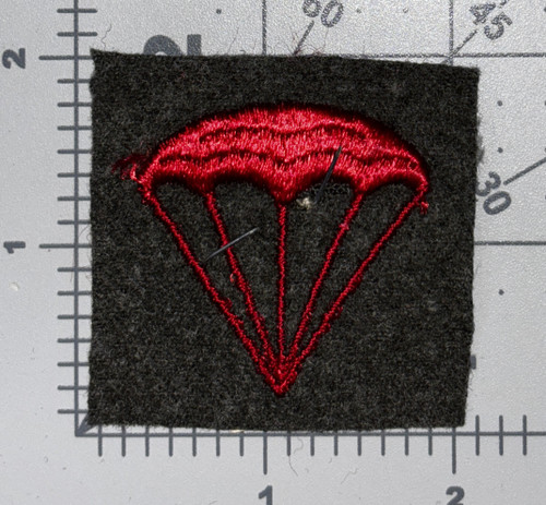 USMC Shipboard Marine Parachute Rigger Cuff Patch Inv# K2316