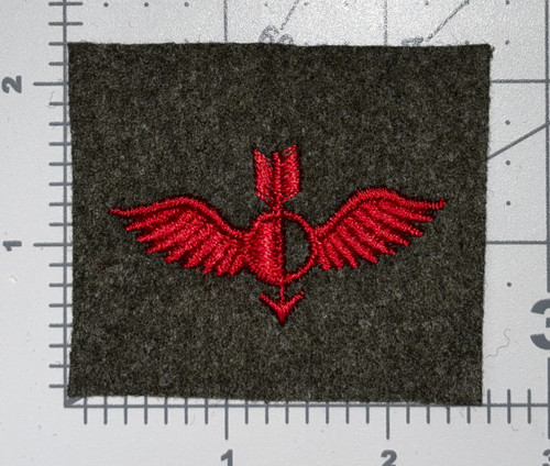 USMC Shipboard Marine Aviation Aerographer's Mate Cuff Patch Inv# K2321
