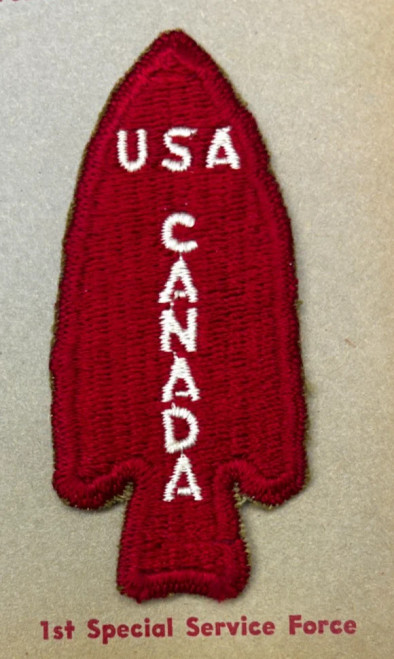 Kay Adams Collection WW 2 US Army 1st Special Service Force Patch Inv# KA238