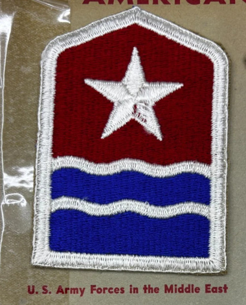 Kay Adams Collection WW 2 US Army Middle East Forces Patch Inv# KA264