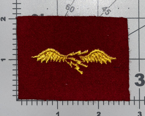 USMC Shipboard Marine Aviation Radioman Cuff Patch Inv# K2337