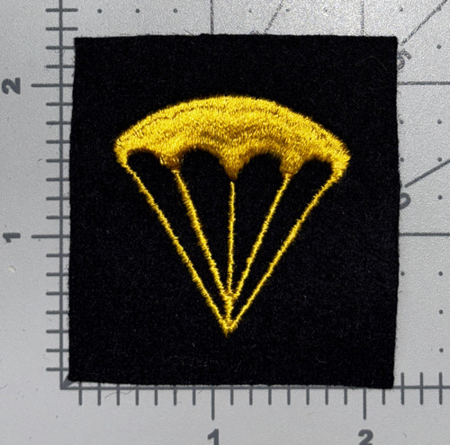 USMC Shipboard Marine Parachute Rigger Cuff Patch Inv# K2350