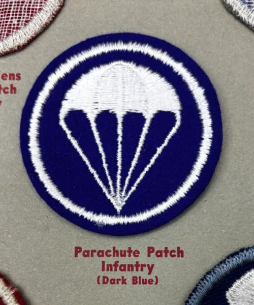 Kay Adams Collection WW 2 US Army Infantry Parachute Patch Inv# KA345