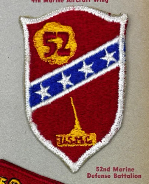 Kay Adams Collection WW 2 USMC 52nd Marine Defense Battalion Inv# KA410