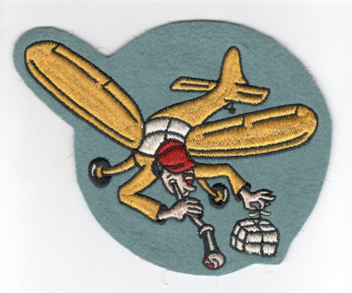 6-3/4" WW 2 USAAF 162nd Liaison Squadron 2nd & 3rd Air Force Patch Inv# L211