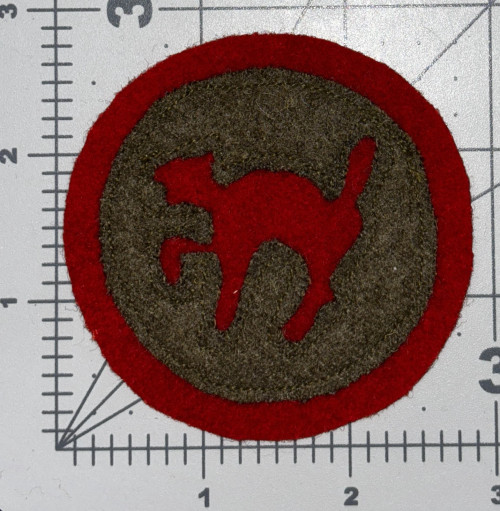 WW 1 US Army 81st Division 156th Field Artillery Patch Inv# K2401