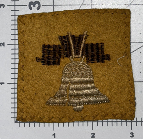 French Made WW 1 US Army 76th Division Patch Inv# K2412