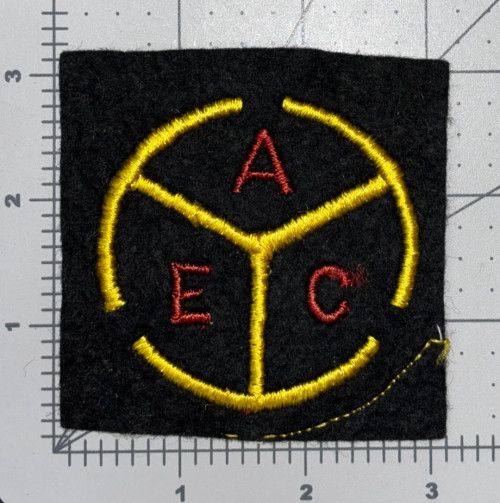 Uncut WW 1 US Army American Embarkation Center Patch Inv# K1549