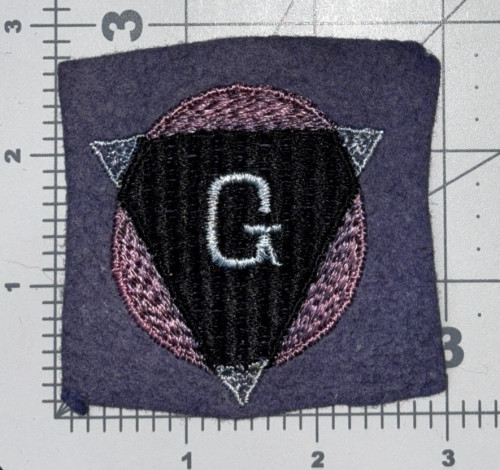 French Made WW 1 US Army 19th Division Patch Inv# K1555