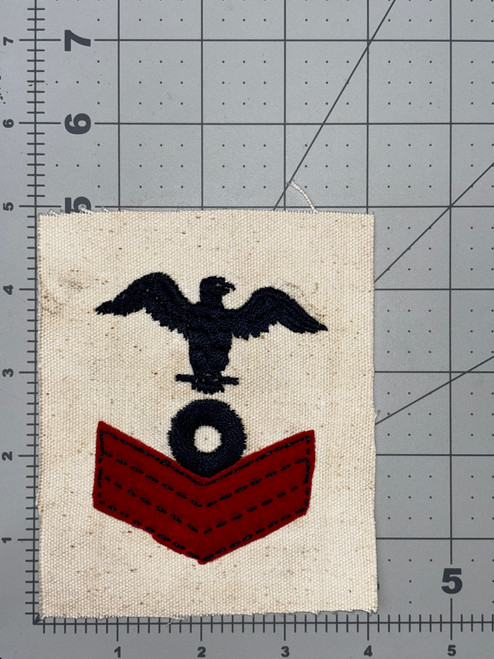 1885 - 1893 US Navy Petty Officer 1st Class Ships Cook Rate Inv# K8077