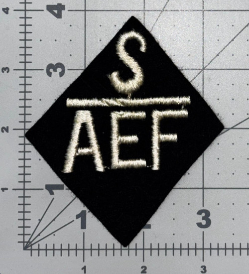 WW 1 US Army AEF Siberia Patch Inv# K1590