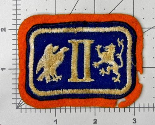 WW 2 US Army 2nd Corps Cavalry Patch Inv# K8122