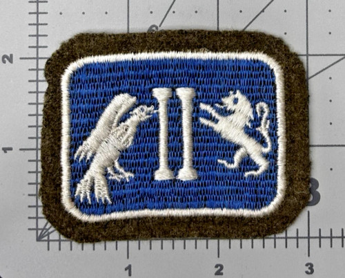 Pre WW 2 US Army 2nd Corps Wool Patch Inv# K8127