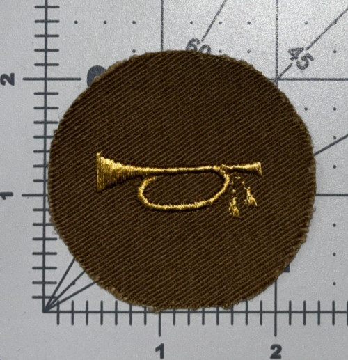 WW 1 US Army Bugler PFC Chevron Patch Inv# K8156