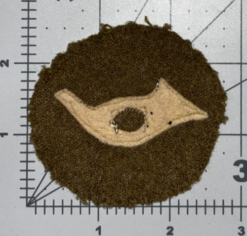 WW 1 US Army Bugler PFC Chevron Patch Inv# K8158