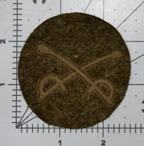 WW 1 US Army Cavalry PFC Chevron Patch Inv# K8161